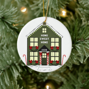 New House 2023 Keramik Ornament