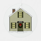New House Collectible Keramik Ornament (Vorderseite)