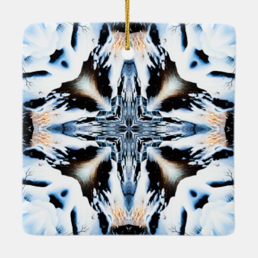 New Ice Art Keramikornament (Rückseite)