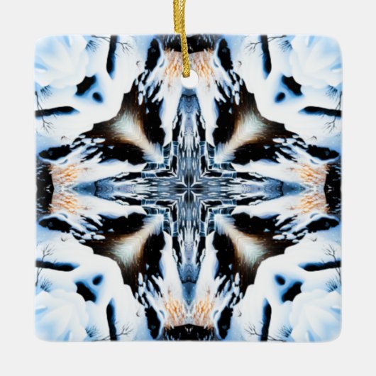 New Ice Art Keramikornament (Vorderseite)