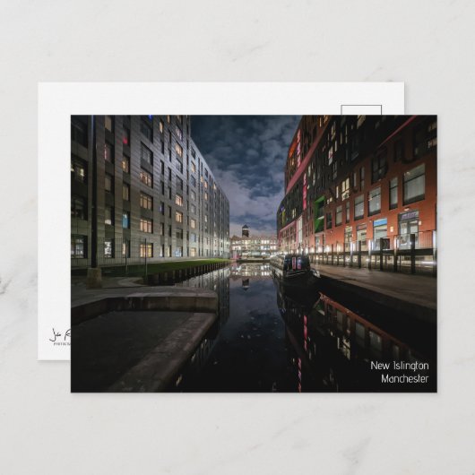 New Islington Postkarte (Vorne/Hinten)