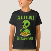 New Italian Brainrot Alieni Rigatoni Funny Viral M T-Shirt (Vorderseite)
