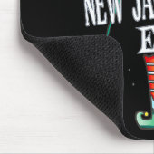 New Jack Swing Elf Christmas Group Xmas Pajama Par Mousepad (Ecke)