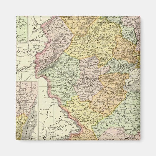 New Jersey 10 Magnet (Vorne)