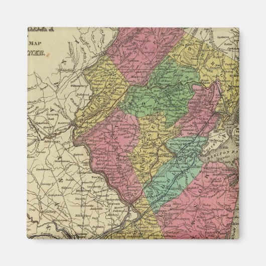 New Jersey 12 Magnet (Vorne)