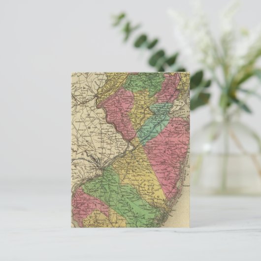 New Jersey 12 Postkarte (Stehend Vorderseite)