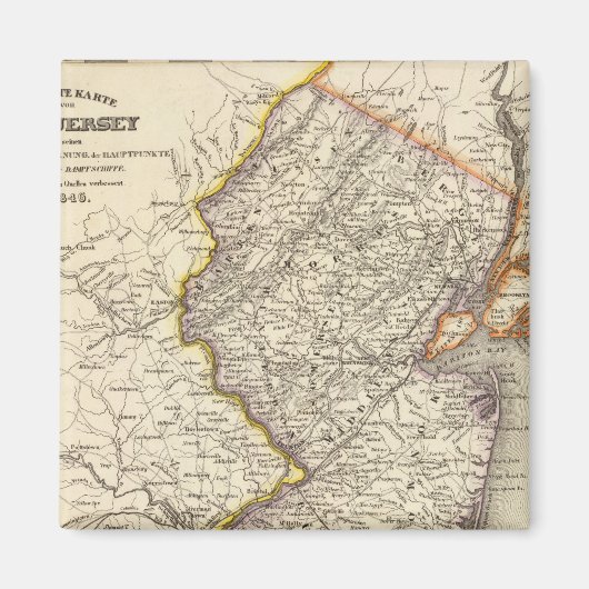 New Jersey 14 Magnet (Vorne)