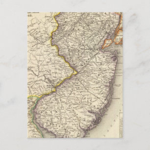 New Jersey 14 Postkarte