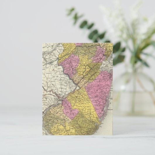 New Jersey 15 Postkarte (Stehend Vorderseite)