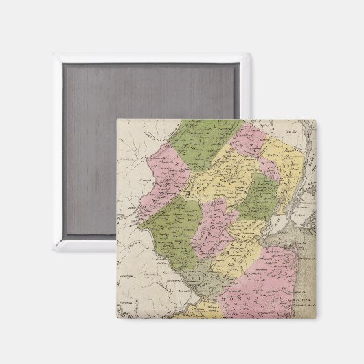 New Jersey 16 Magnet (Vorderseite/Rückseite)