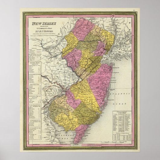 New Jersey 16 Poster (Vorne)