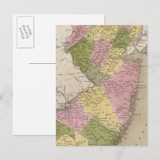 New Jersey 16 Postkarte (Vorne/Hinten)