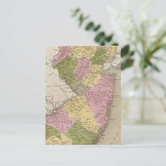 New Jersey 16 Postkarte (Stehend Vorderseite)