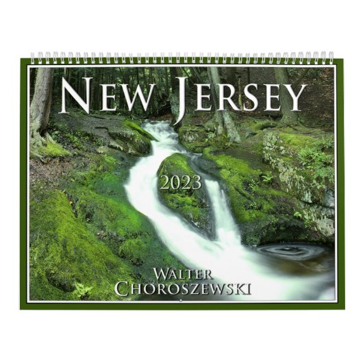 NEW JERSEY 2023 Calendar by Walter Choroszewski Kalender (Titelbild)