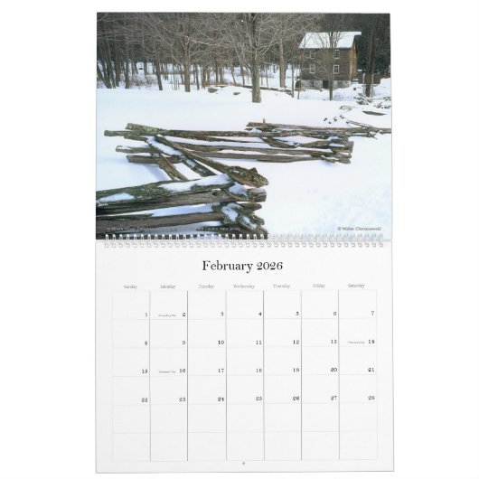 NEW JERSEY 2023 Calendar by Walter Choroszewski Kalender (Feb 2026)