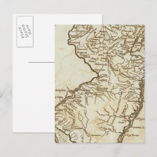 New Jersey 2 Postkarte (Vorne/Hinten)