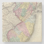 New-Jersey 2 Steinuntersetzer (Vorderseite)