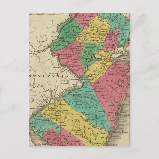 New Jersey 3 Postkarte (Vorderseite)