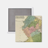 New Jersey 4 Magnet (Vorderseite/Rückseite)