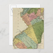 New Jersey 4 Postkarte (Vorne/Hinten)