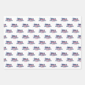 New Jersey, 50 Staaten, Liberty Bell Geschenkpapier Set (Vorderseite)