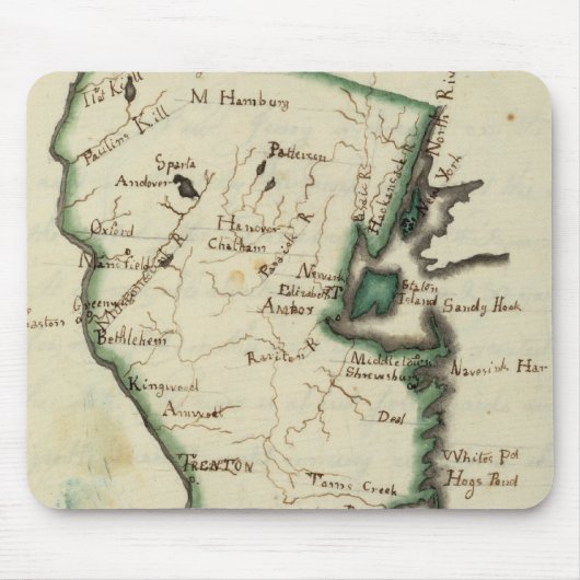 New Jersey 5 Mousepad (Vorne)