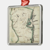 New Jersey 5 Silbernes Ornament (Links)