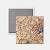 New Jersey 6 Magnet (Vorderseite/Rückseite)