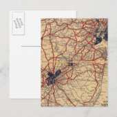 New Jersey 6 Postkarte (Vorne/Hinten)