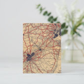 New Jersey 6 Postkarte (Stehend Vorderseite)