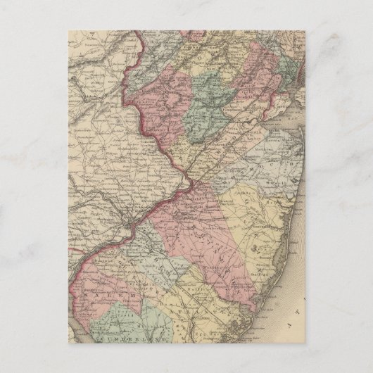 New Jersey 9 Postkarte (Vorderseite)