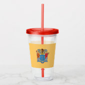New Jersey Acryltrinkbecher (Vorderseite)