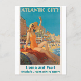 New Jersey America Vintage Travel Postcard Postkarte