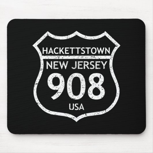 New Jersey Area Code 908 Hackettstown, Nj Home Sta Mousepad (Vorne)