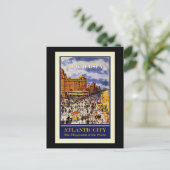 New Jersey, Atlantic City, Postkarte (Stehend Vorderseite)