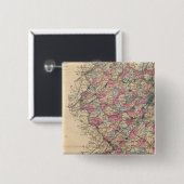 New Jersey Atlas Karte Button (Vorne & Hinten)