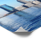 NEW JERSEY AUF DEM HUDSON POSTER (Ecke)