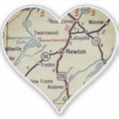 New Jersey Aufkleber (Vorderseite)