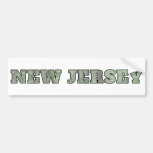 New Jersey Autoaufkleber