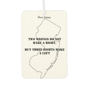 New Jersey Autolufterfrischer