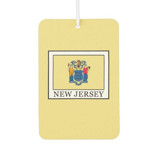 New Jersey Autolufterfrischer (Vorderseite)