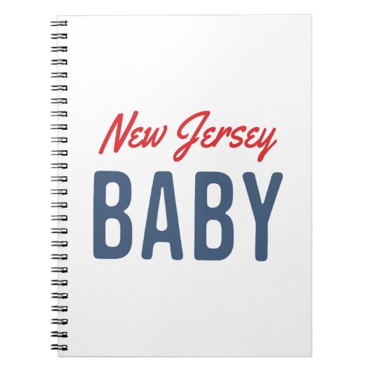 New Jersey Baby Notizblock (Vorderseite)