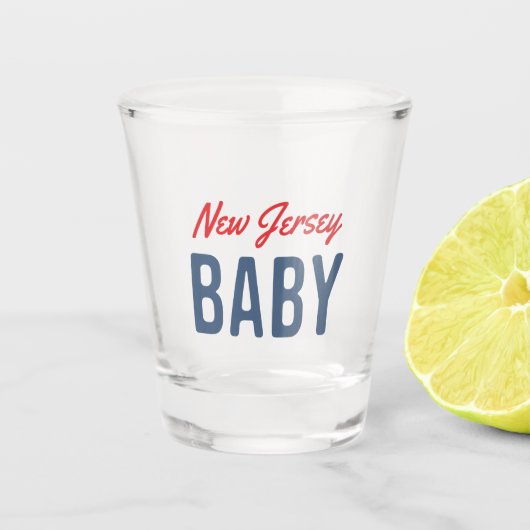 New Jersey Baby Schnapsglas (Vorderseite)