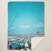 New Jersey Beach Art Sherpadecke (Vorderseite)