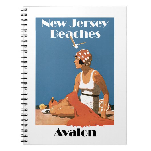 New Jersey Beaches ~ Avalon Notizblock (Vorderseite)