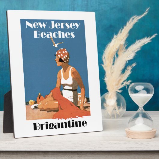 New Jersey Beaches ~ Brigantine Fotoplatte (Seite)