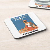 New Jersey Beaches ~ Brigantine Untersetzer (Linke Seite)