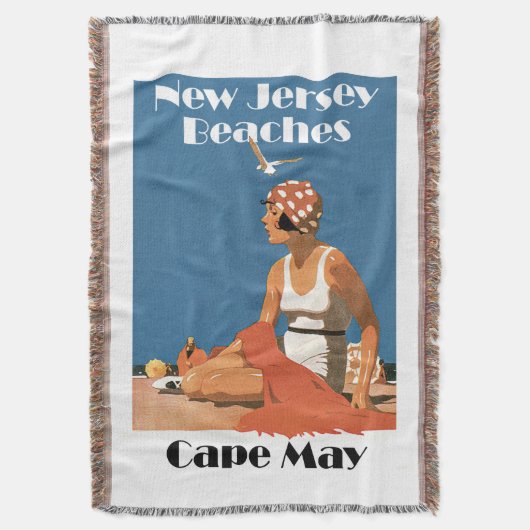 New Jersey Beaches ~ CapMay Decke (Vorderseite Vertikal)