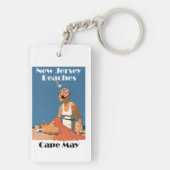 New Jersey Beaches ~ CapMay Schlüsselanhänger (Rückseite)
