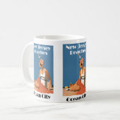 New Jersey Beaches ~ Ocean City Kaffeetasse (Vorderseite Links)